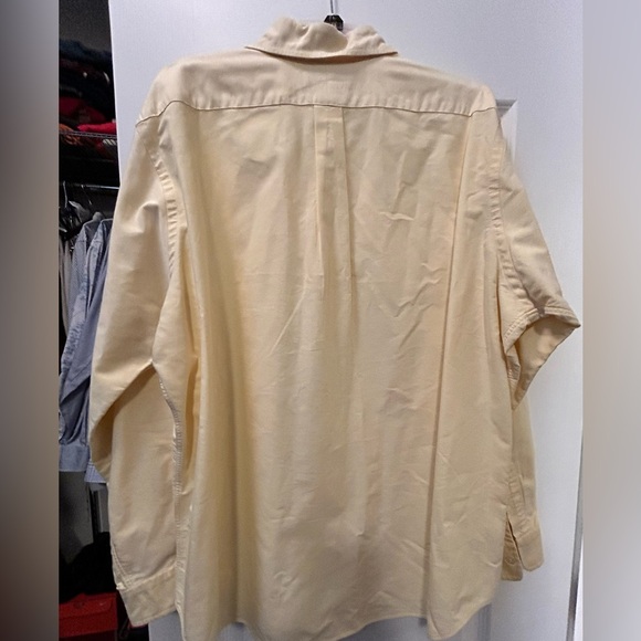 Ralph Lauren men’s button down in Yellow, 17  34/35 - Picture 3 of 4